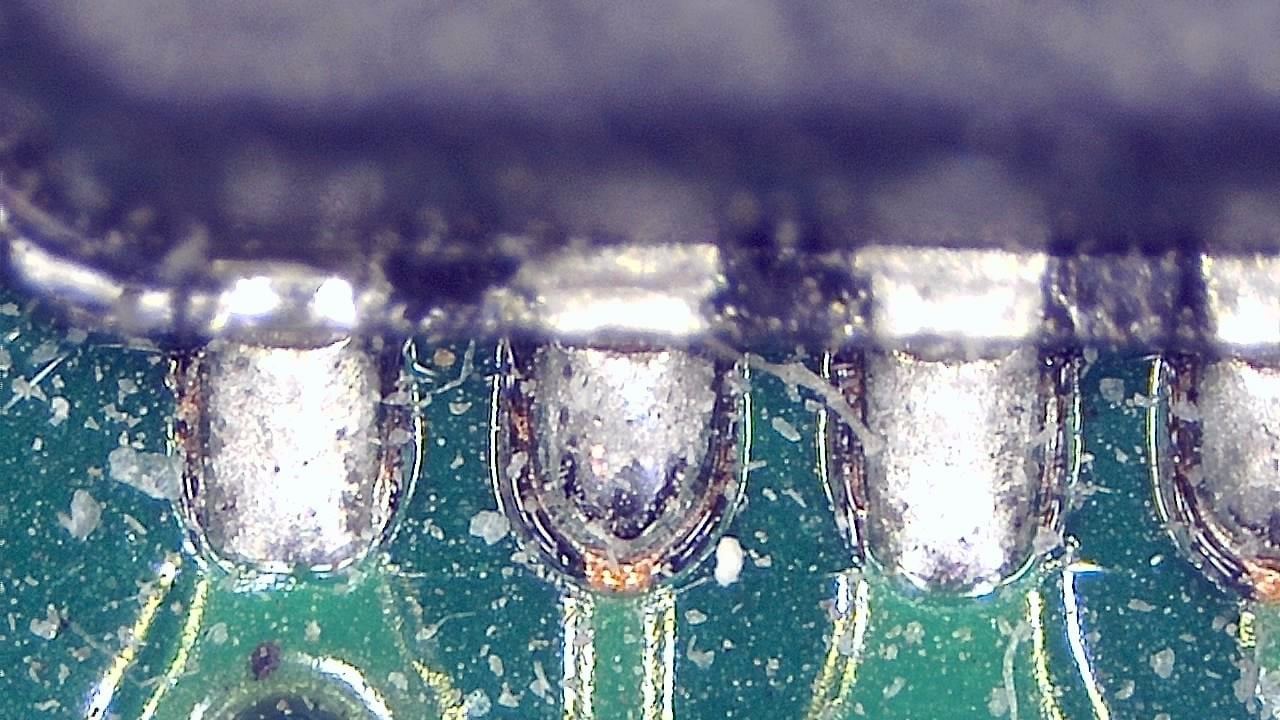 Inspektion von Leiterplatten und Elektronik Mikroskopisches Beispielbild 9