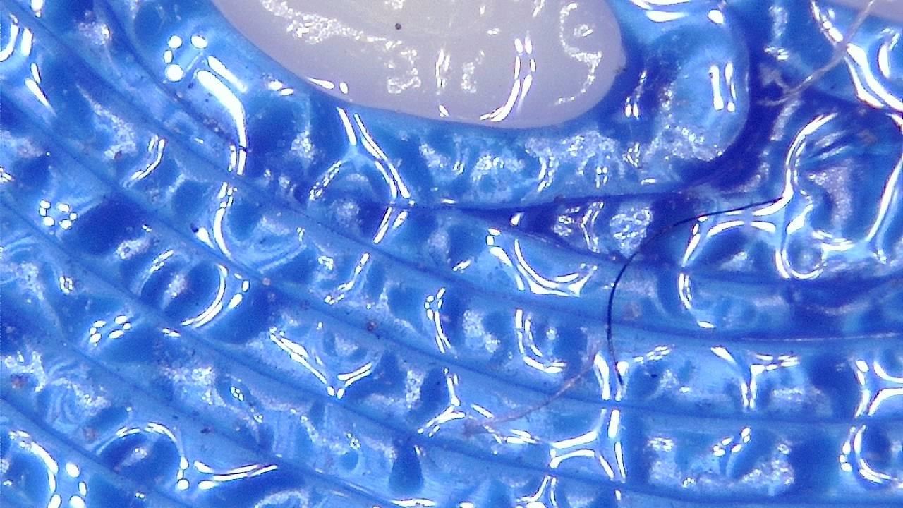 3D Inspection d'impression Exemple d’image microscopique 3