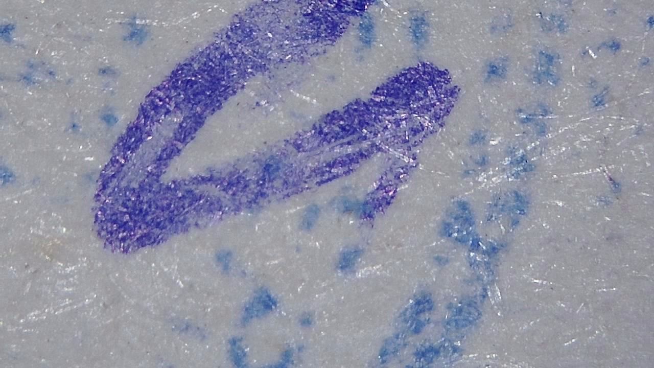 Ispezione forense della superficie Immagine microscopica di esempio 2