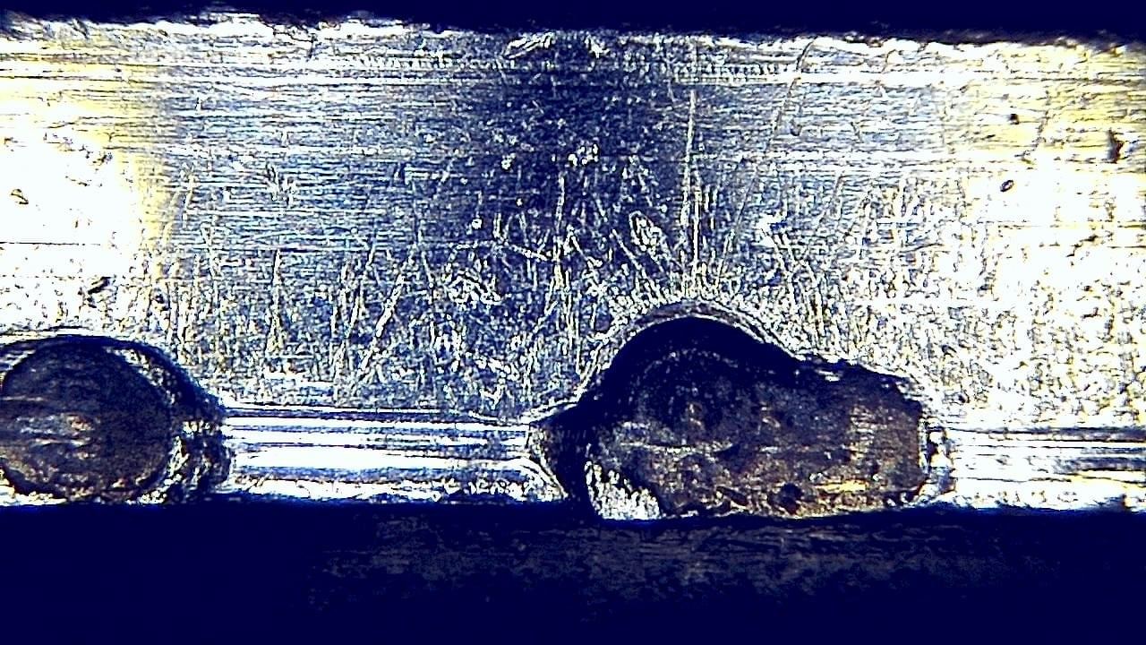 Ispezione forense della superficie Immagine microscopica di esempio 6