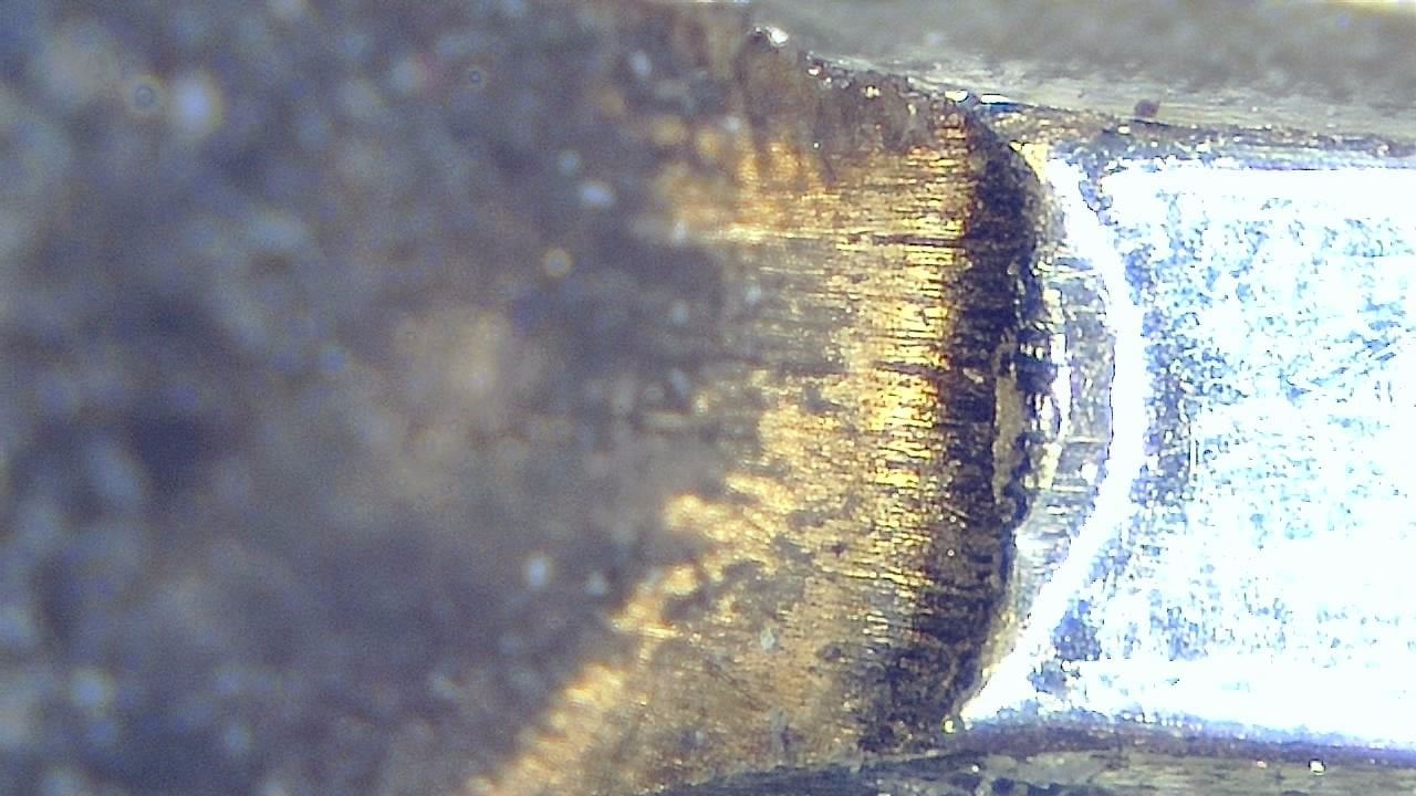 Ispezione forense della superficie Immagine microscopica di esempio 8