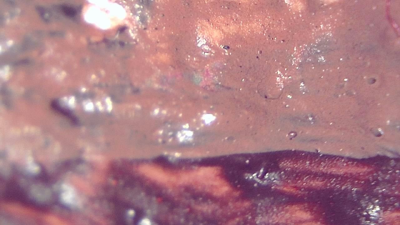 Restauro e Conservação Imagem de exemplo de microscopia 3
