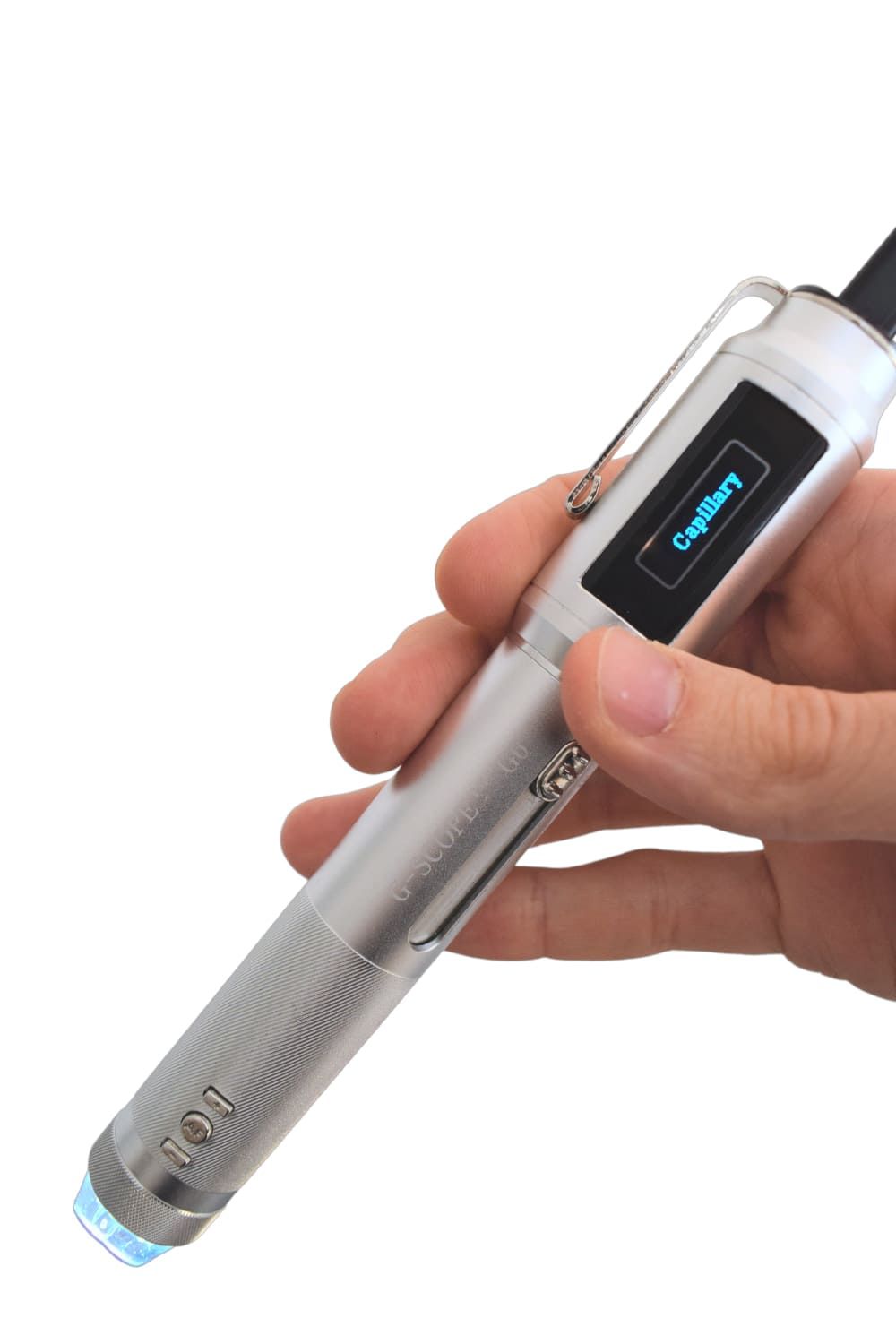 Smart G-Scope con el cabezal específico de capilaroscopia seleccionado