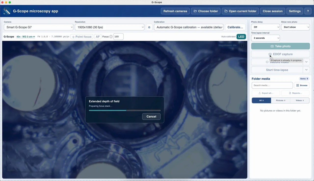 Smart G-Scope with G-Scope Desktop